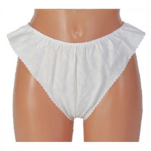 Majtki figi kosmetyczne włókninowe białe 10szt