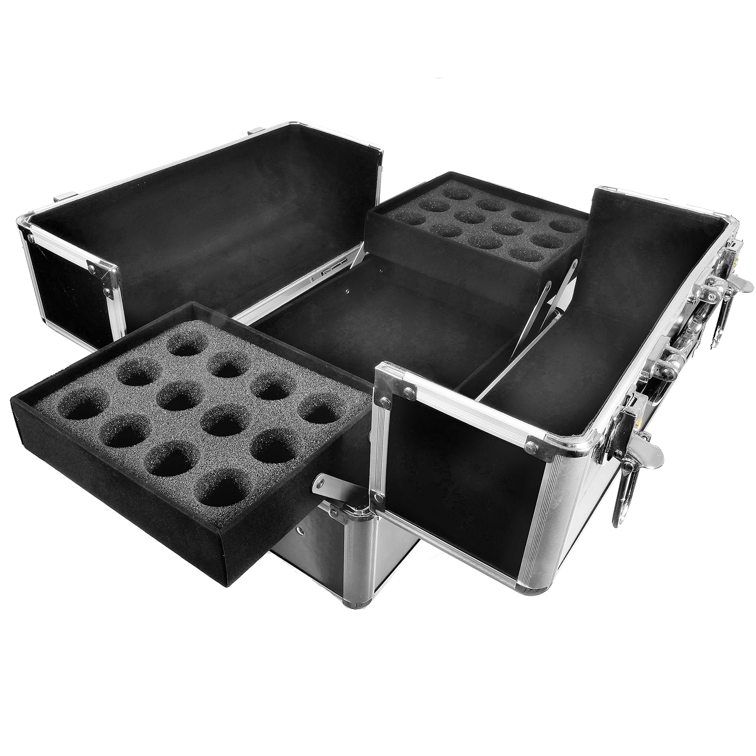 Kuferek kosmetyczny super mały czarny - obrazek 3